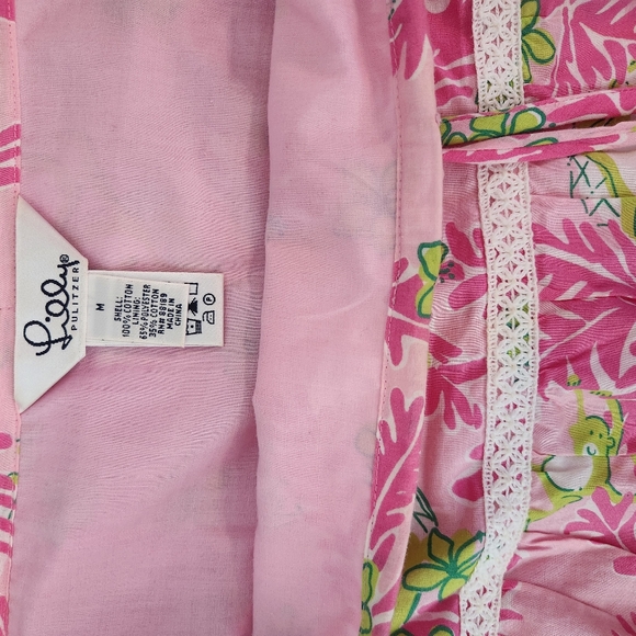 Lily Pulitzer Phipps Pink Stacy Drawstring Skirt - Picture 4 of 6